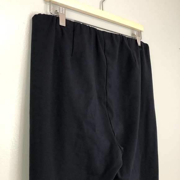 J. Jill Navy Ponte Leggings XL Extra Large Pull On Stretch - Picture 6 of 12